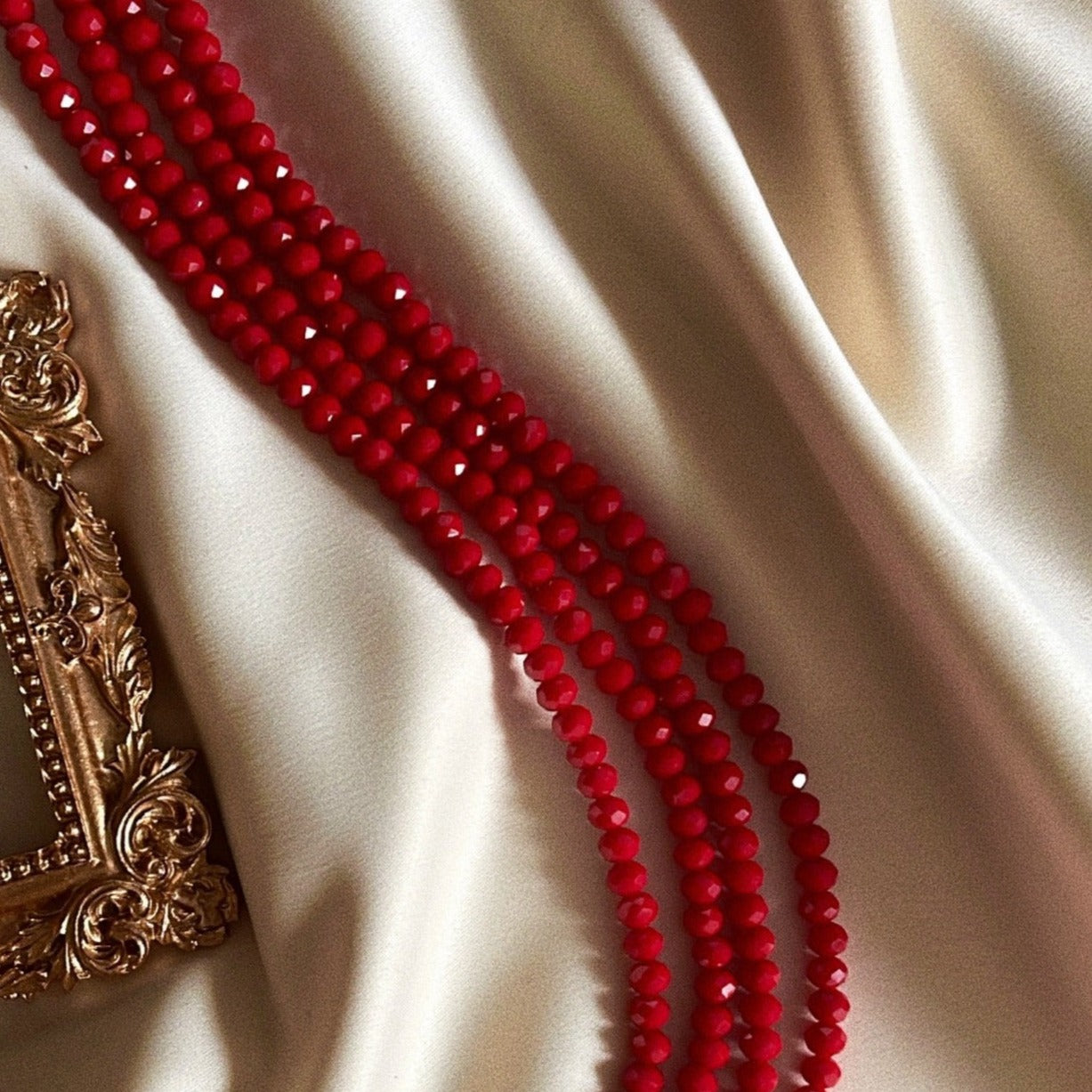 red african crystal waistbeads